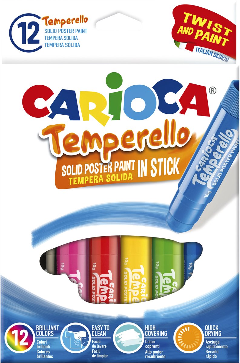 Carioca temperello solide multi