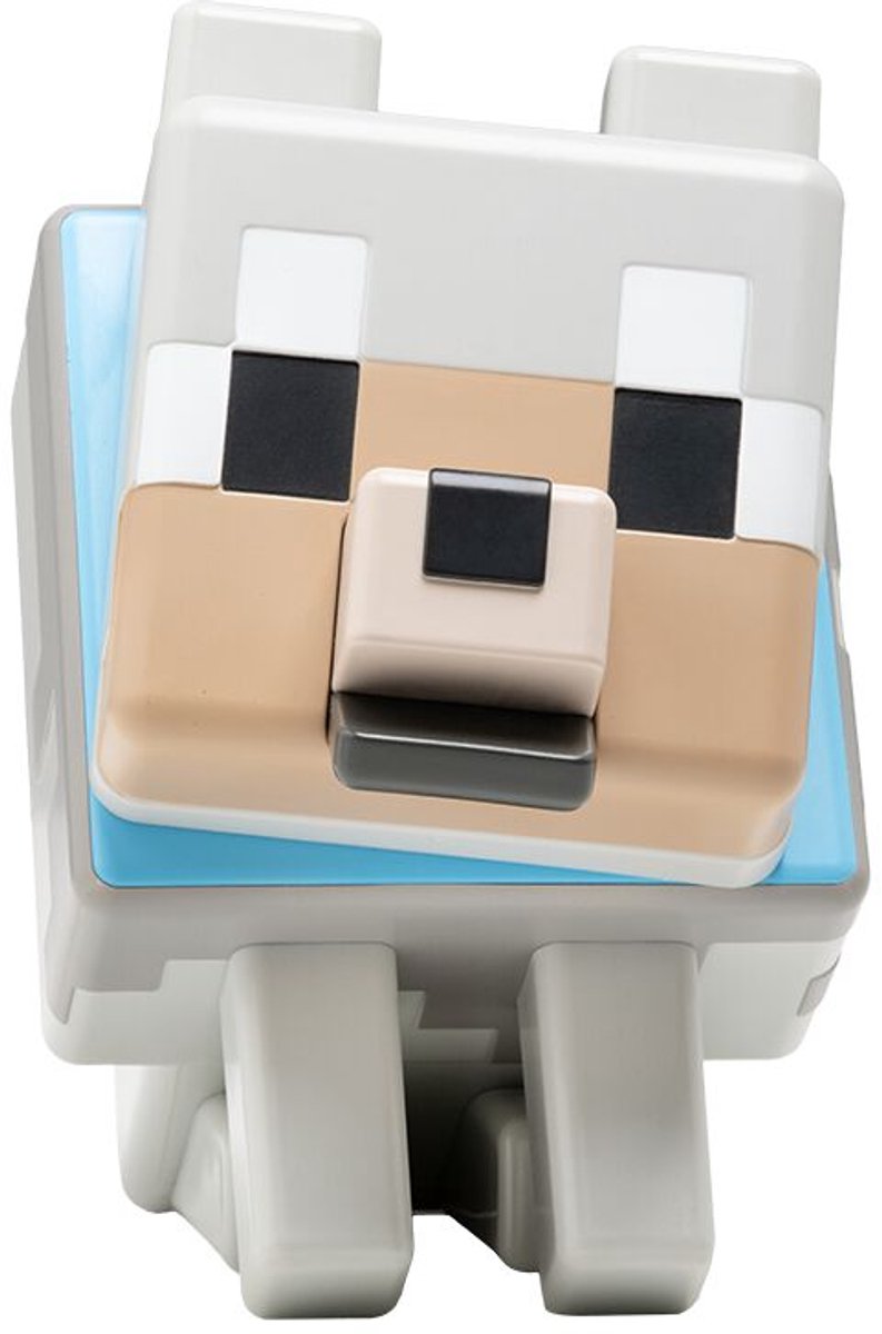 Minecraft wolf - spaarpot unisex spaarpot - meerkleurig - standard