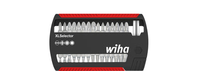 Wiha bitset xlselector standard 25 mm (zwart rood, 32-delig)