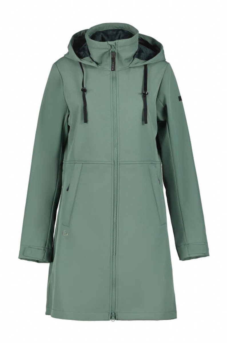 Icepeak agaram dames softshell jas - antiek groen - 36