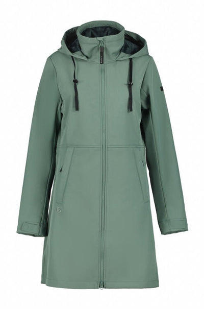 Icepeak agaram dames softshell jas - antiek groen - 36