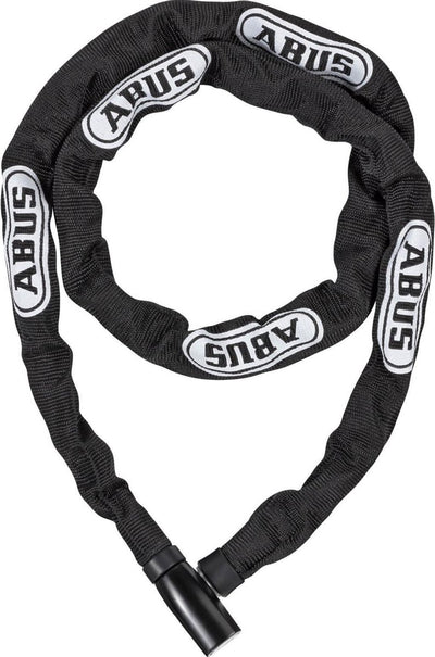 Abus kettingslot 4804K 110 zwart, 4mm dik, 110cm, fiets