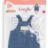Corolle jeans overall met t-shirt kleine ontdekker - 30cm