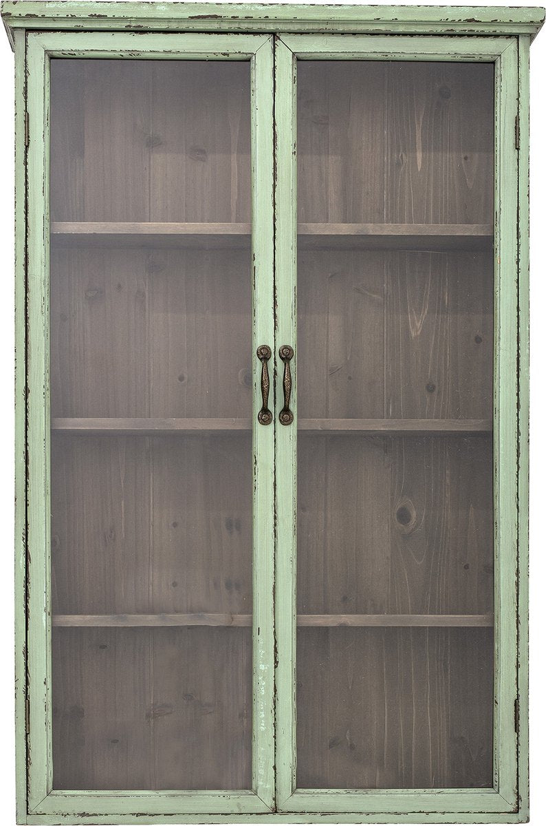 Bloomingville - hazem kast - groen - vurenhout