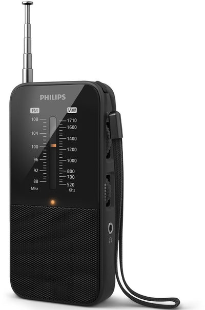 Philips led radio am fm player philips tar1509 00 zwart