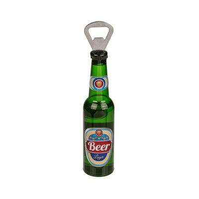 Out of the blue flesopener bierfles met magneet ca. 21cm