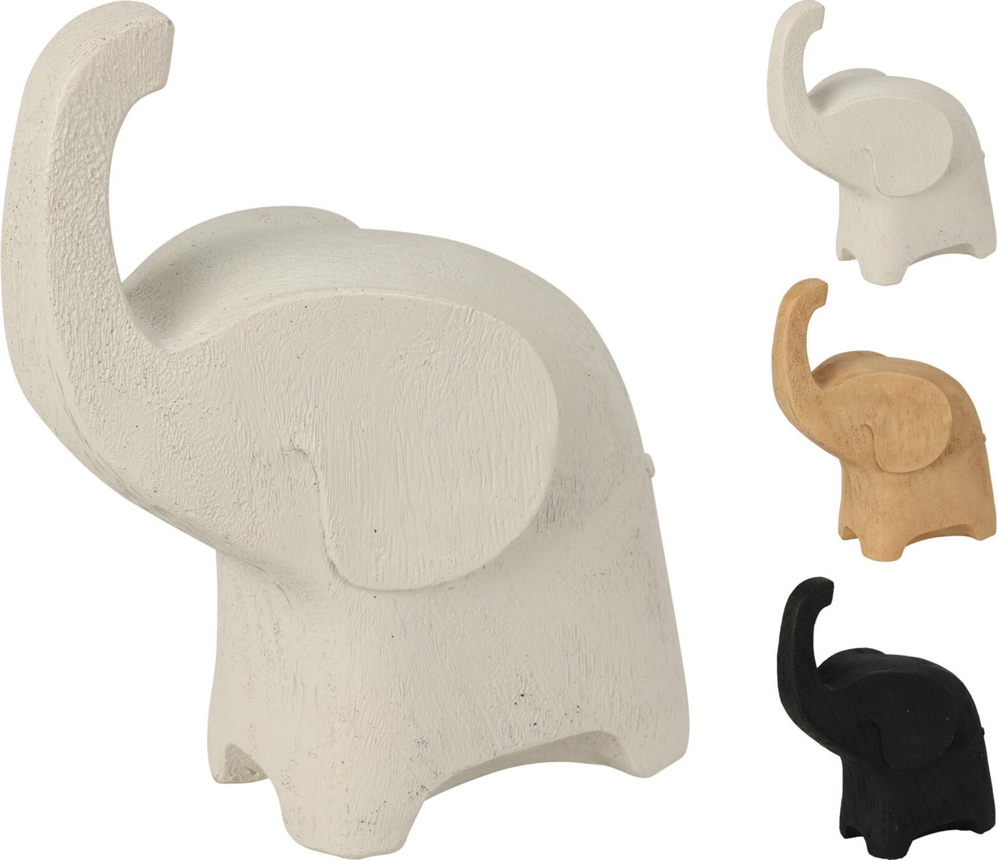 Cosydecor deco olifant 20cm 3 assorti