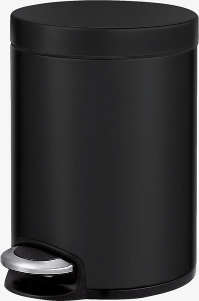 Eko - serene pedaalemmer 5 liter - steel plastic - mat zwart - prullenbak