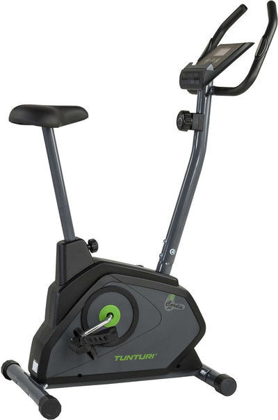Tunturi cardio fit b30 hometrainer - fitness fiets met 8 weerstandsniveaus - tablethouder - hartslagfunctie en transportwielen