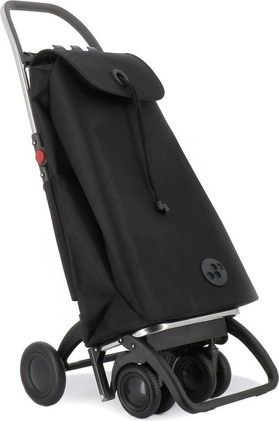 Rolser winkelwagen boodschappentrolley logic tour i-max mf zwart (43 l) 2 4 wielen - opvouwbaar - richtingswielen
