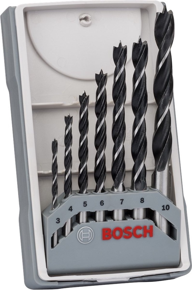 Bosch accessoires 7-delige houtboren set - 2607017034