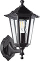 Brilliant carleen - buitenlamp - ip44 - e27 max 1x40w - zwart