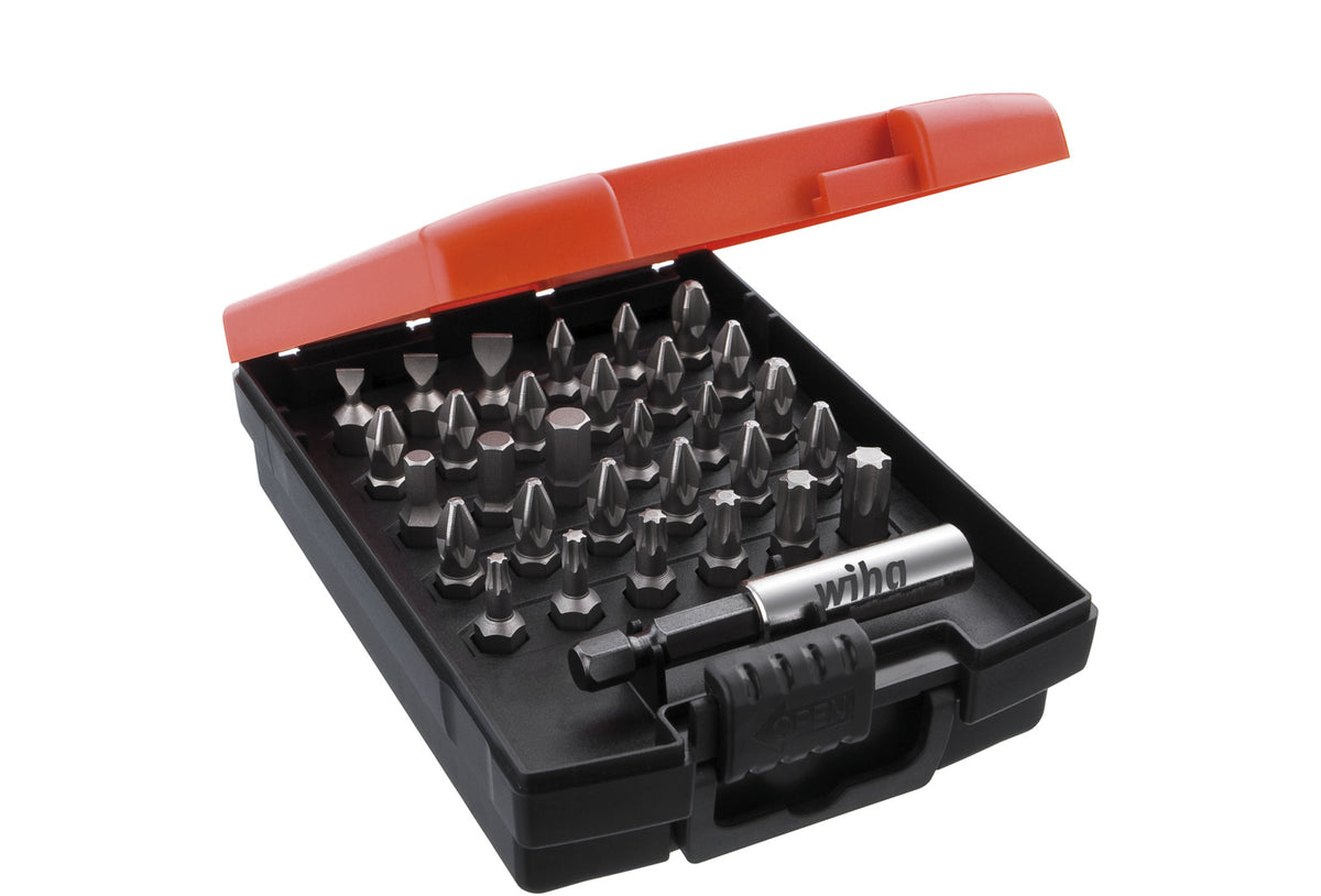 Wiha bitset standard 25 mm assorti 32-delig 1 4 c6,3 incl. box - 26252 - 26252