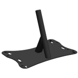 Steco adapter voor voorzitje bakfiets mat zwart - afbeelding 1