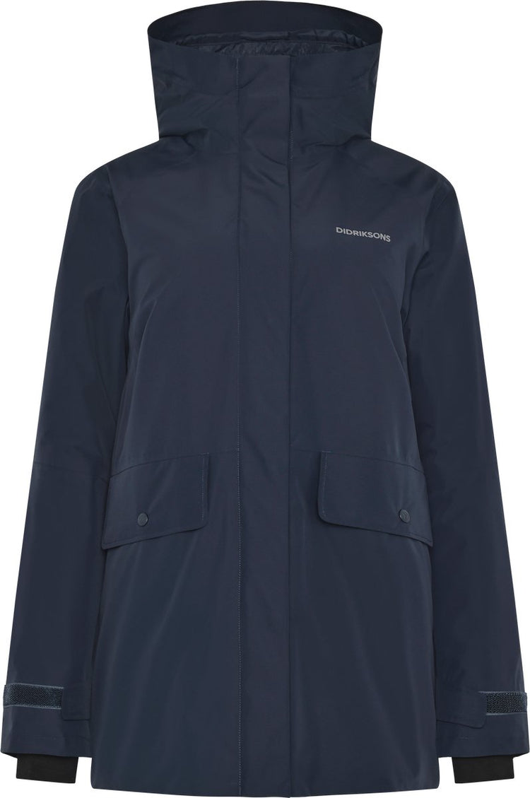 Didriksons tuva wns parka dames outdoorjas - dark night blue