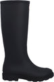 Hunter downpour tall insulated boot unisex regenlaarzen - zwart