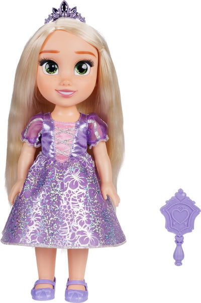 Jakks disney prinses rapunzel pop – 35 cm – met borstel