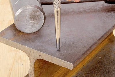 Wolfcraft centerpons | verchroomd | 8 x 125mm | 1 stuk - 7980010
