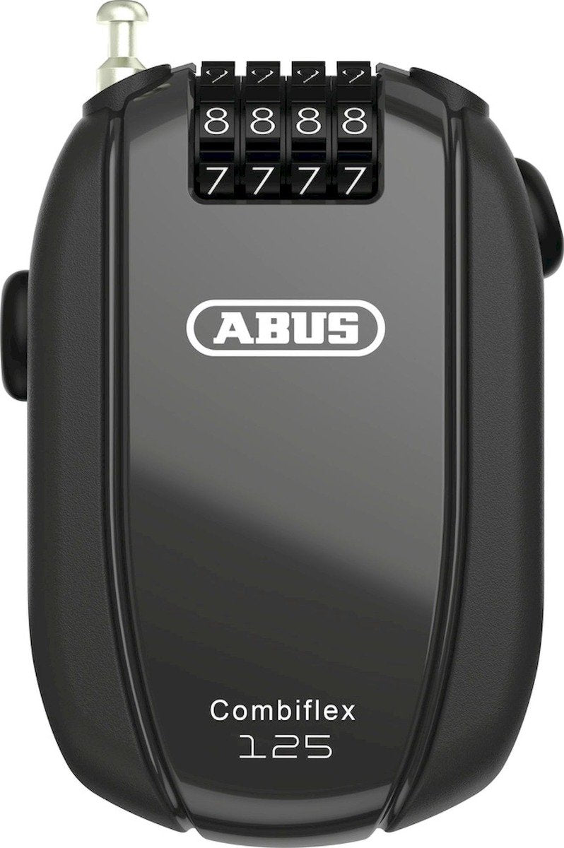 Abus Combiflex trip 125, zwart lengte 85cm