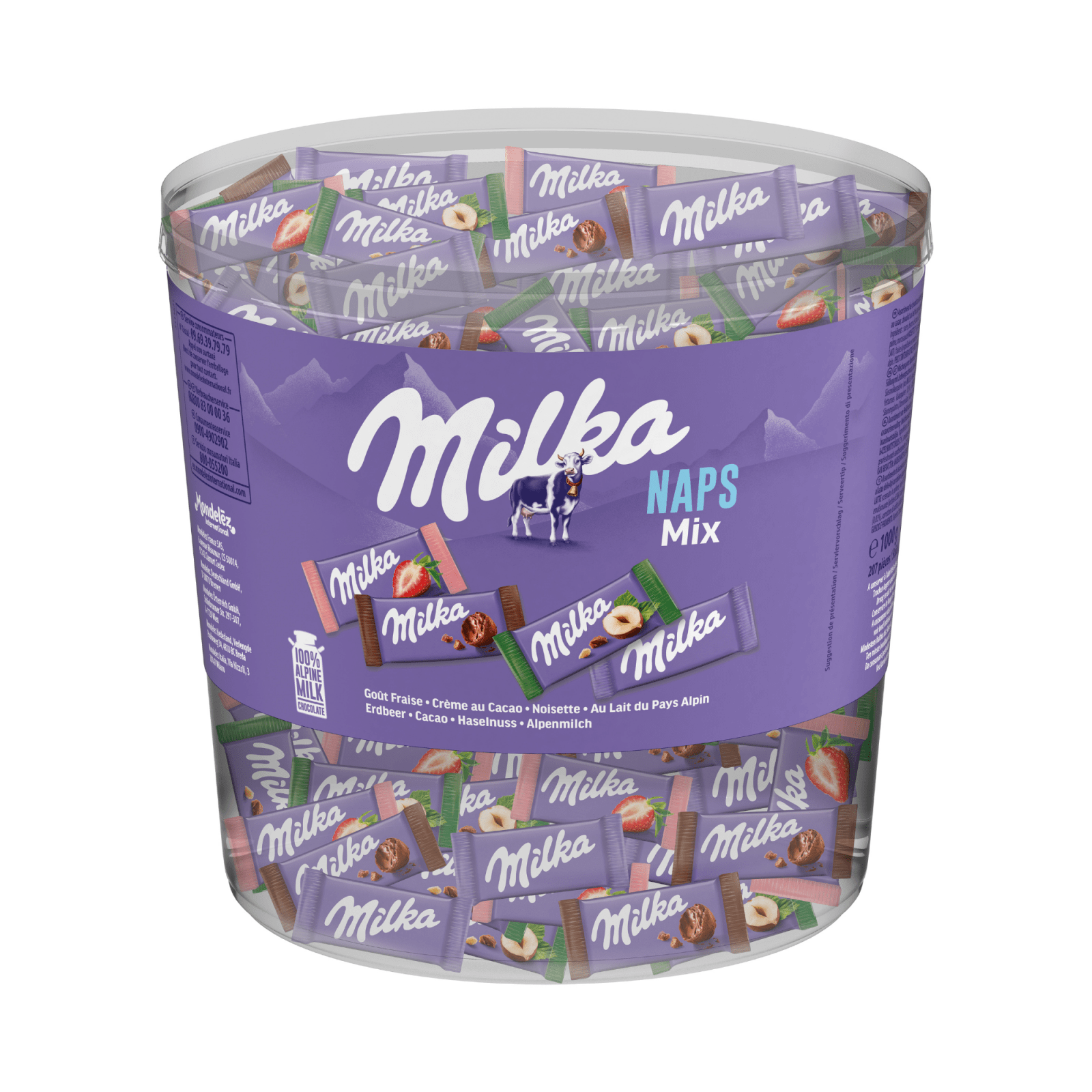 Milka - naps mix - 4x 1kg (b-0277)