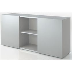 Bach schuifdeurkast hammerer 2fh grijs, zilver