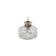 Countryfield led olielamp lyon helder glas ø9,5xh10,2cm