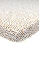 Meyco baby cheetah hoeslaken wieg - camel - 40x80 90cm