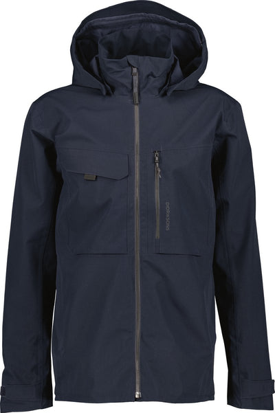 Didriksons aston usx jkt 5 unisex outdoorjas - dark night blue