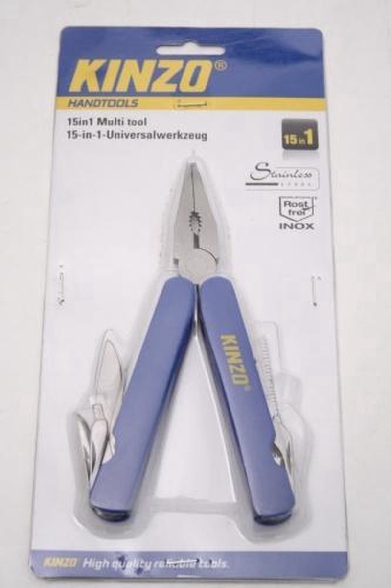 Kinzo tang 15-in-1 multifunctioneel