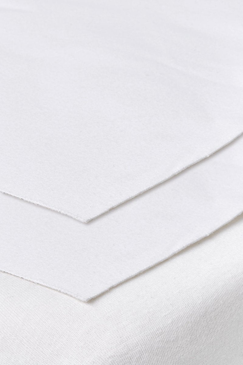 Meyco baby bedzeil wieg - 2-pack - white - 40x50cm