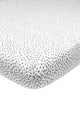 Meyco baby cheetah hoeslaken wieg - grey - 40x80 90cm
