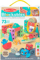 Melissa doug – blockables™ stad speelset – met draagbare bewaardoos