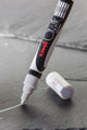 Posca chalk marker - krijtstift - zwart - krijtbord, ramen, glas, porselein, plastic, spiegels, papier - lijndikte: 1,8-2,5mm - uni chalk - 1 stuk