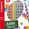 Stabilo easycolors kleurpotloden rechtshandig - 12 st. + puntenslijper