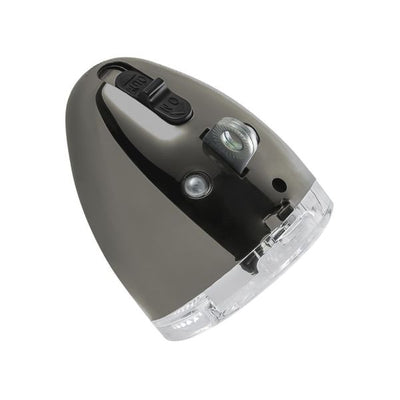 Axa koplamp 606 naafdynamo automaat dark chroom