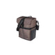 Basil fietsschoudertas move mik hooks bruin met helmvak |15l