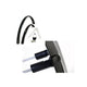 Stel spatborden 28 inch 46 pvc zwart eurofender