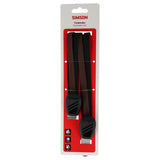 Simson triobinder 60cm - zwart bruin - afbeelding 1