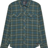 Fox head survivalist stretch flannel long-sleeve shirt