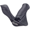 Ergotec handvatpaar mf2 small kraton aluminium 130+130 mm - zwart