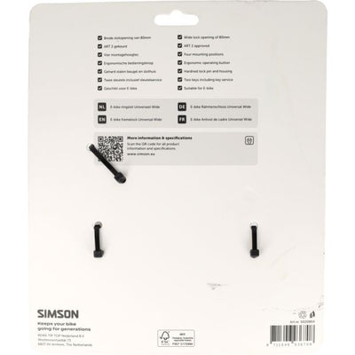 Simson ringslot 80mm art**