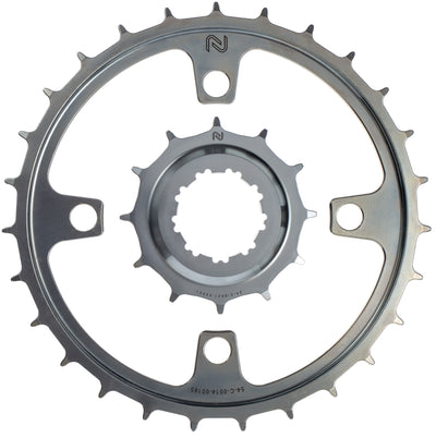 Enduo cargo Aandrijfset Enduo Cargo Enviolo Gen4 geschikt voor E-Bikes zilver