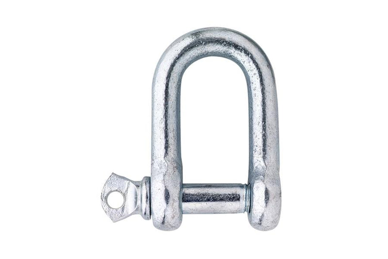 D-sluiting 5x5x10 verzinkt