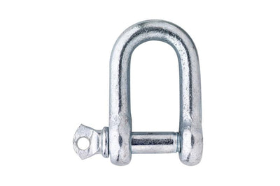 D-sluiting 8x8x16 verzinkt