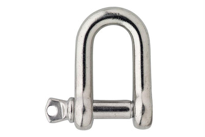 D-sluiting 8x8x16 rvs