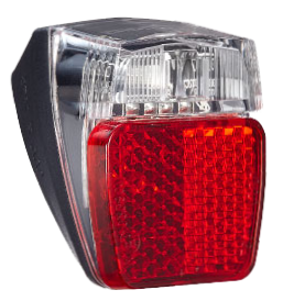 Spatbordachterlicht Herrmans H-Trace Mini E-Bike 6-12V - 180 lumen