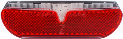 Edge Dragerachterlicht City Slimline 50 80mm E-Bike 6-48Volt