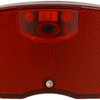 Edge dragerachterlicht city - 3 leds -80mm- inclusief batterijen (op kaart)