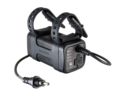 Sigma buster 2000 lumen helmlamp accu li-on oplader afstandbediening
