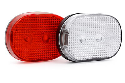 Edge Ledverlichtingset City 3 Led voor + achter inclusief batterijen